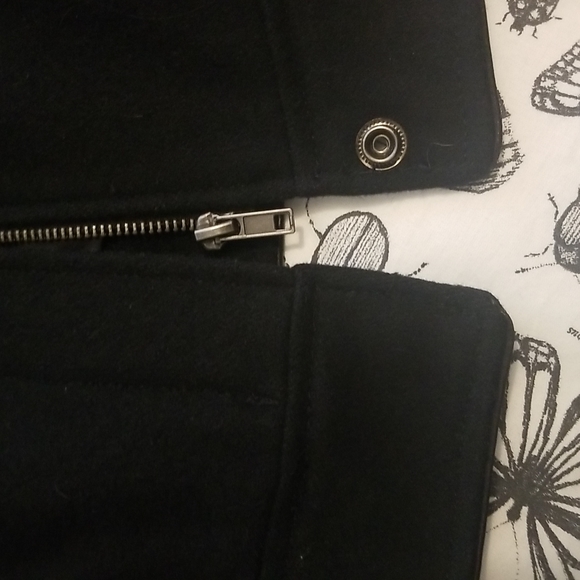 Mossimo Wool Blend Bomber Jacket- M - Picture 8 of 10